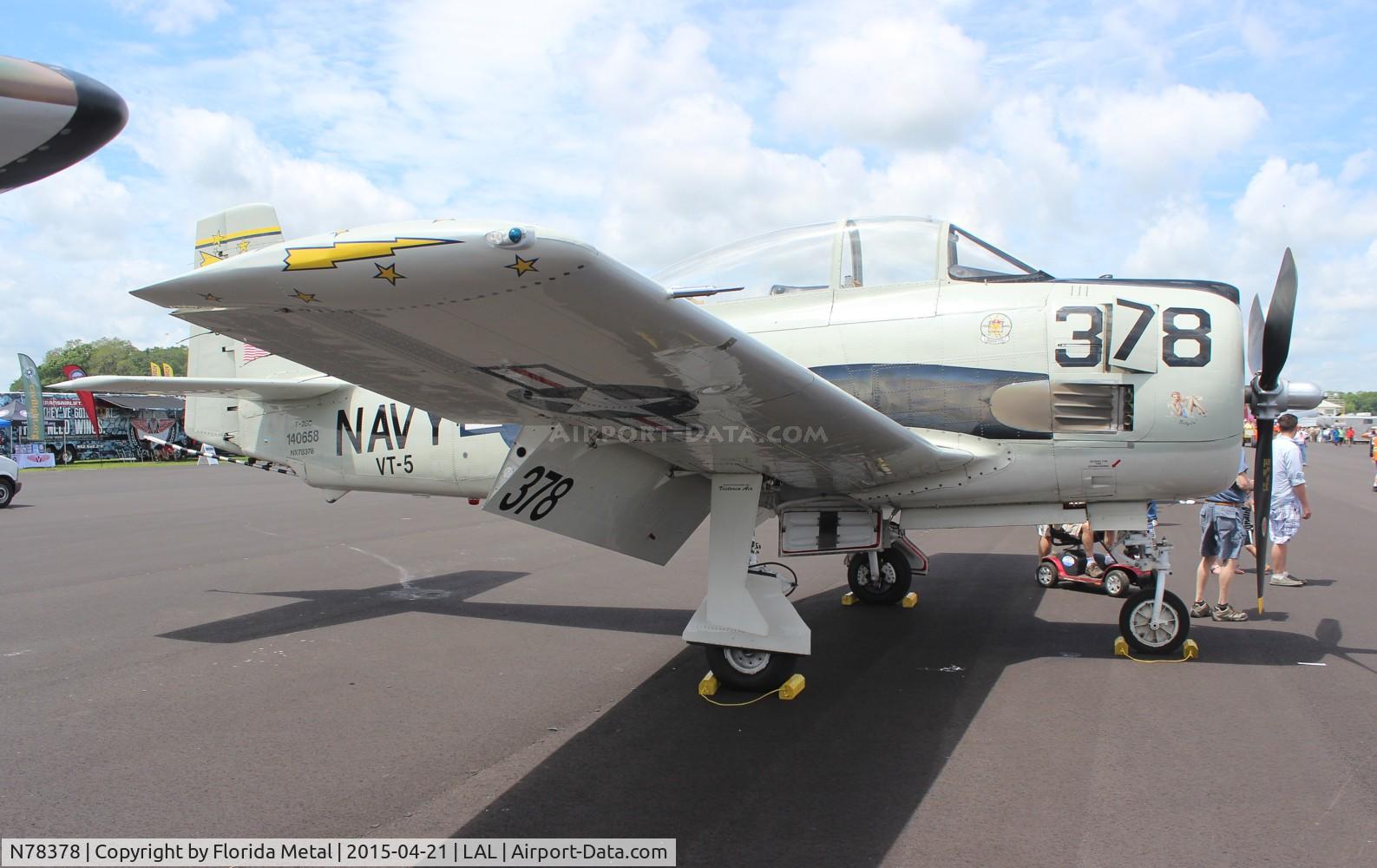 N78378, 1957 North American T-28C Trojan C/N 226-235 (140658), T-28C