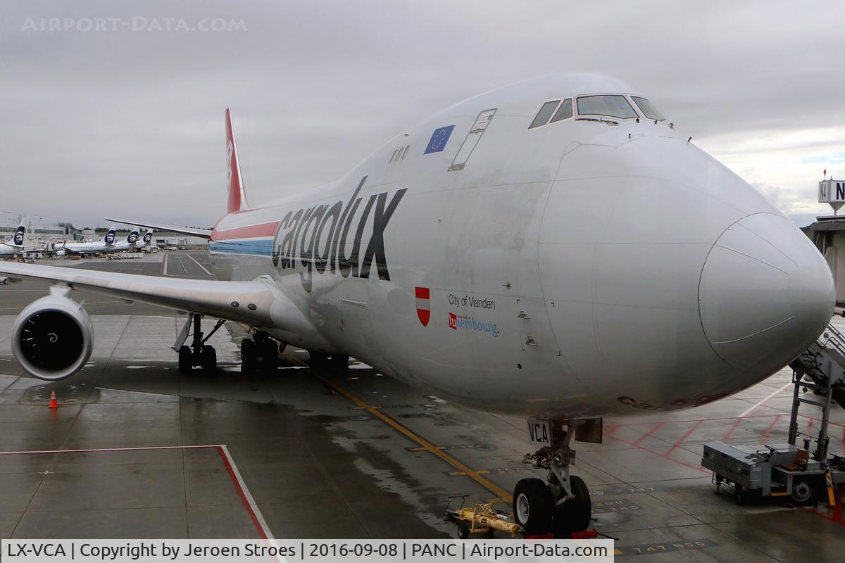 LX-VCA, 2010 Boeing 747-8F C/N 35808, Anchorage