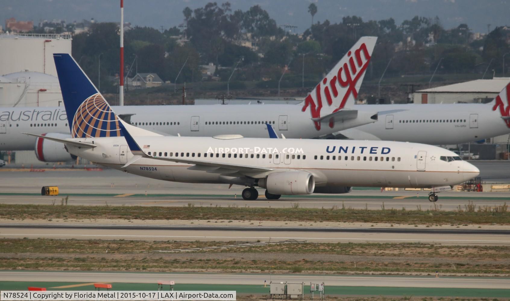 N78524, 2010 Boeing 737-824 C/N 31642, United