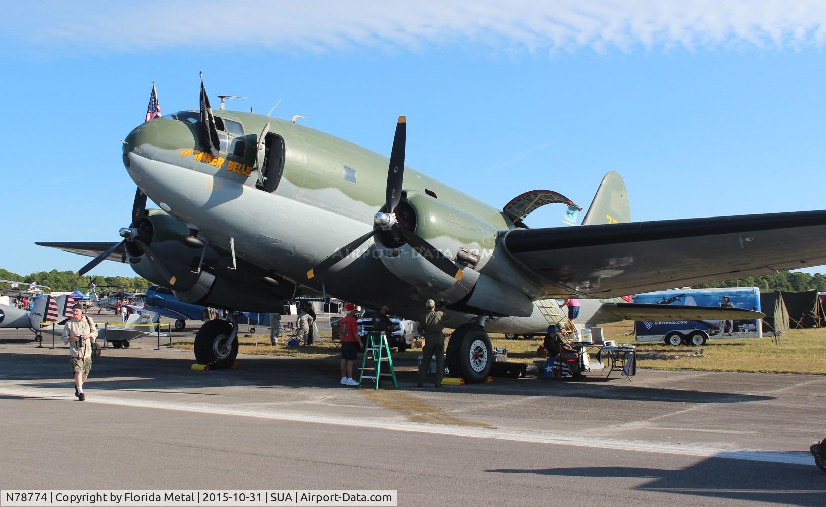 N78774, 1944 Curtiss C-46F Commando C/N 22597, Tinker Belle