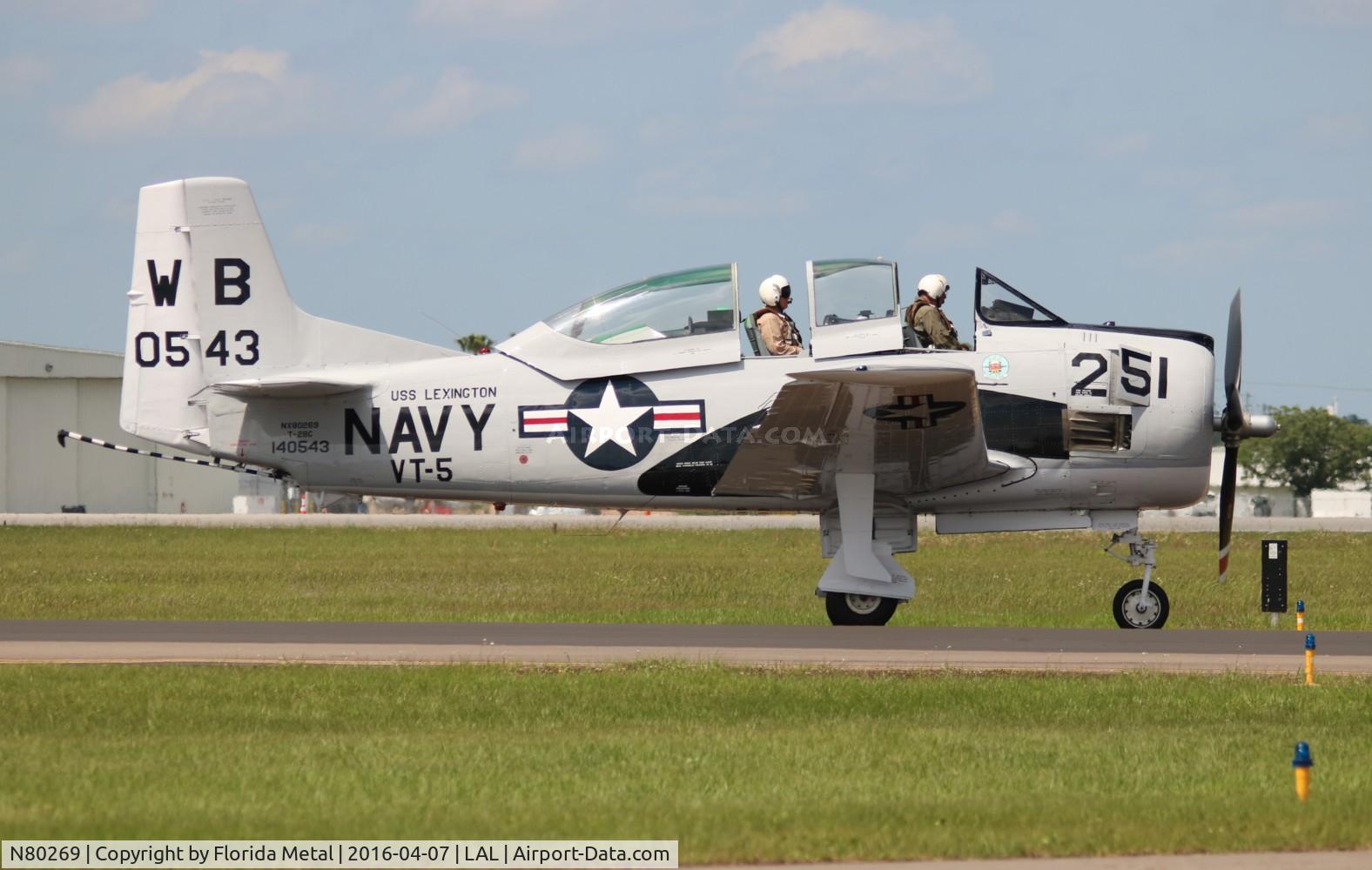 N80269, 1958 North American T-28C Trojan C/N 226-120 (140543), T-28C