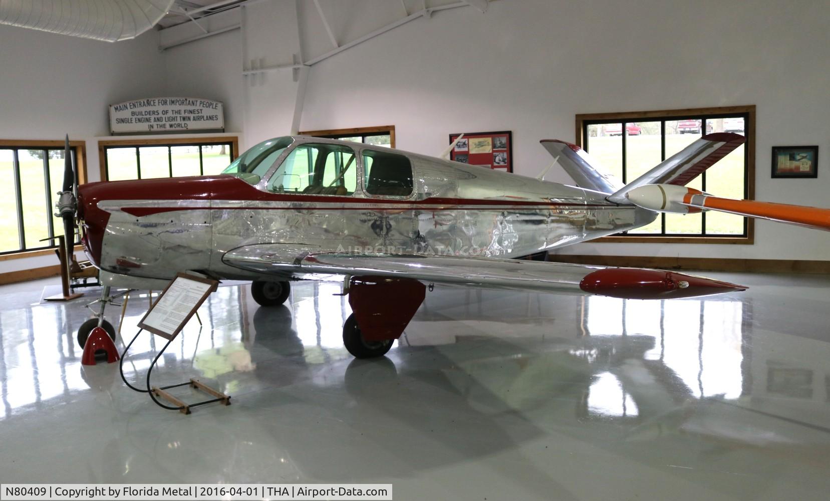 N80409, 1947 Beech 35 Bonanza C/N D-9, Beech 35