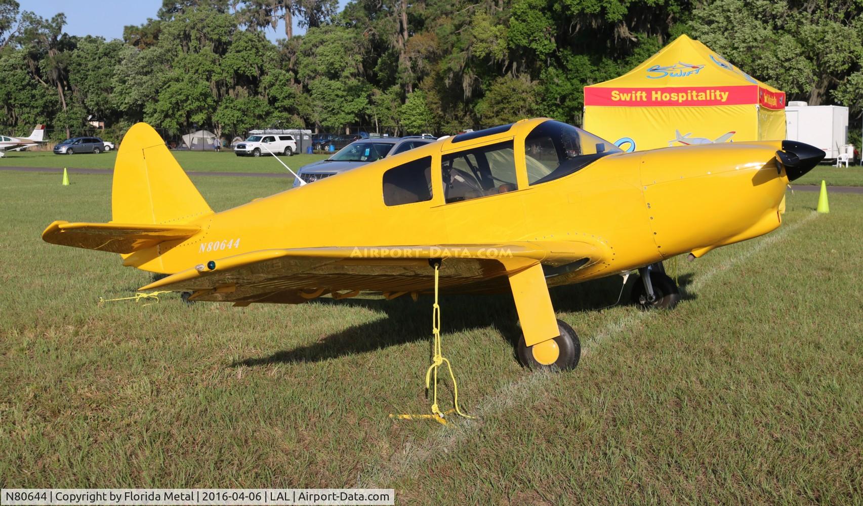 N80644, 1946 Globe GC-1B Swift C/N 1049, GC-1B