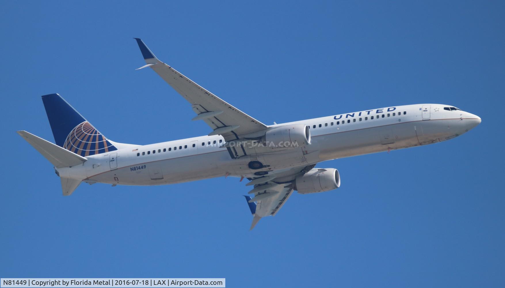 N81449, 2009 Boeing 737-924/ER C/N 31651, United