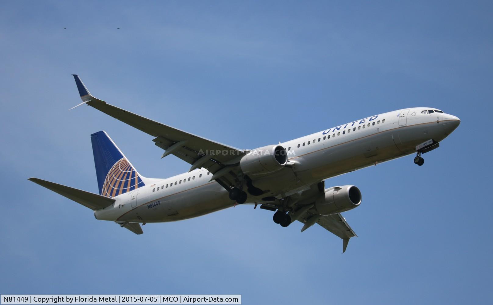 N81449, 2009 Boeing 737-924/ER C/N 31651, United