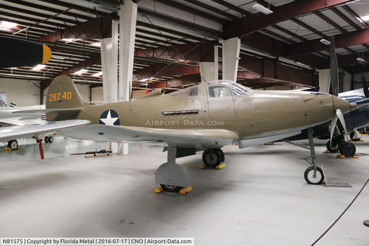 N81575, Bell P-39N Airacobra C/N 42-8740, P-39 Airacobra