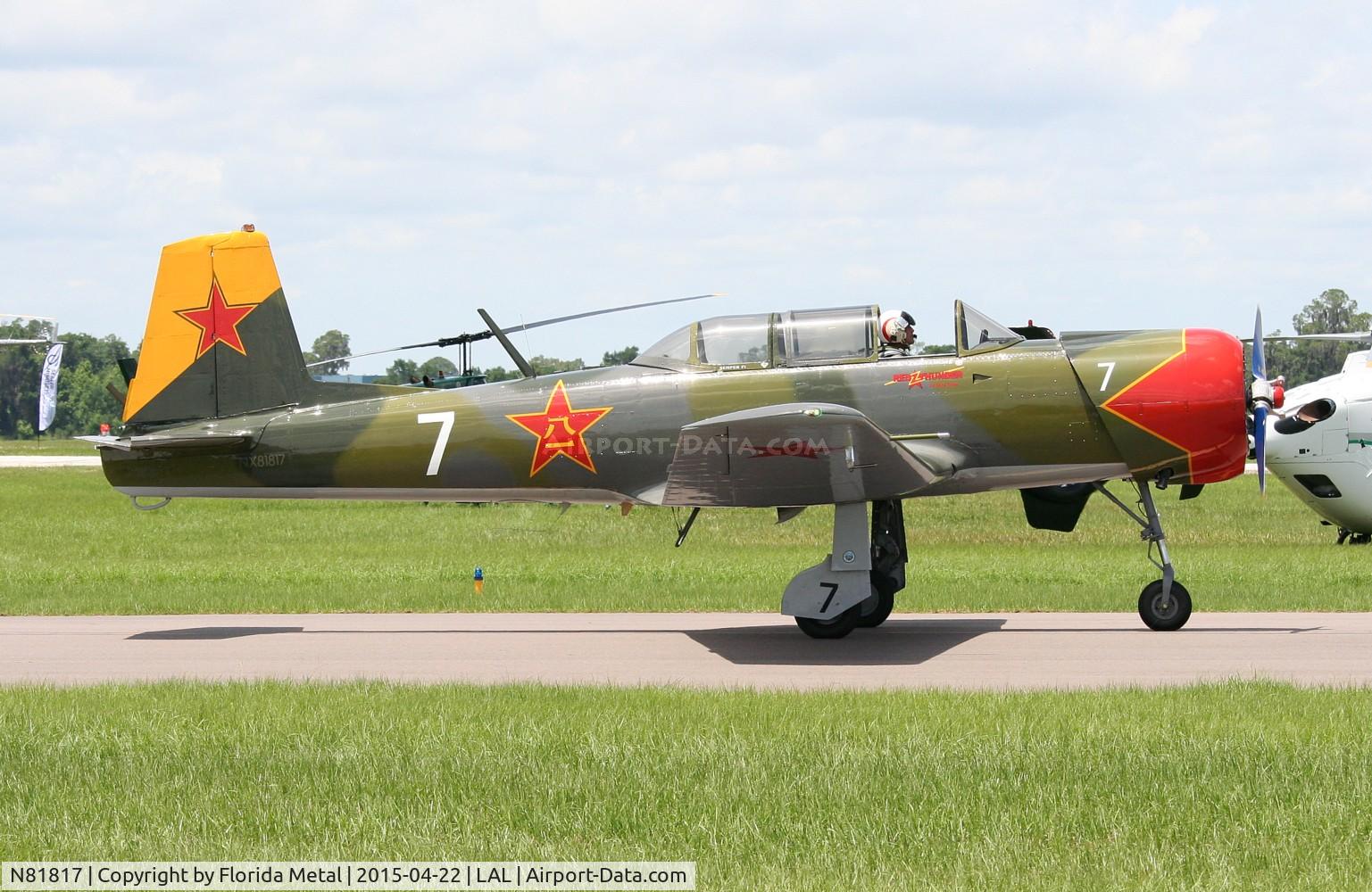 N81817, 1972 Nanchang CJ-6A C/N 2851260, CJ-6A