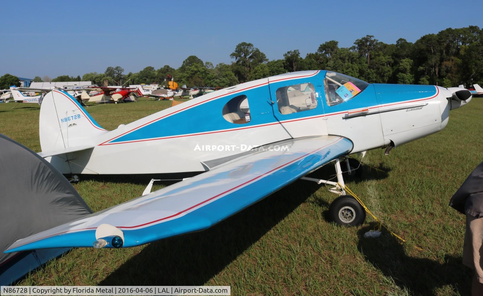 N86728, 1946 Bellanca 14-13-2 Cruisair Senior C/N 1089, Bellanca 14-13-2