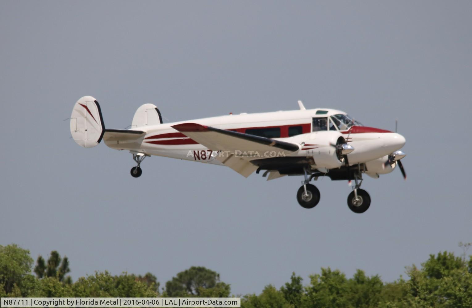 N87711, 1963 Beech H-18 C/N BA-650, Beech H-18