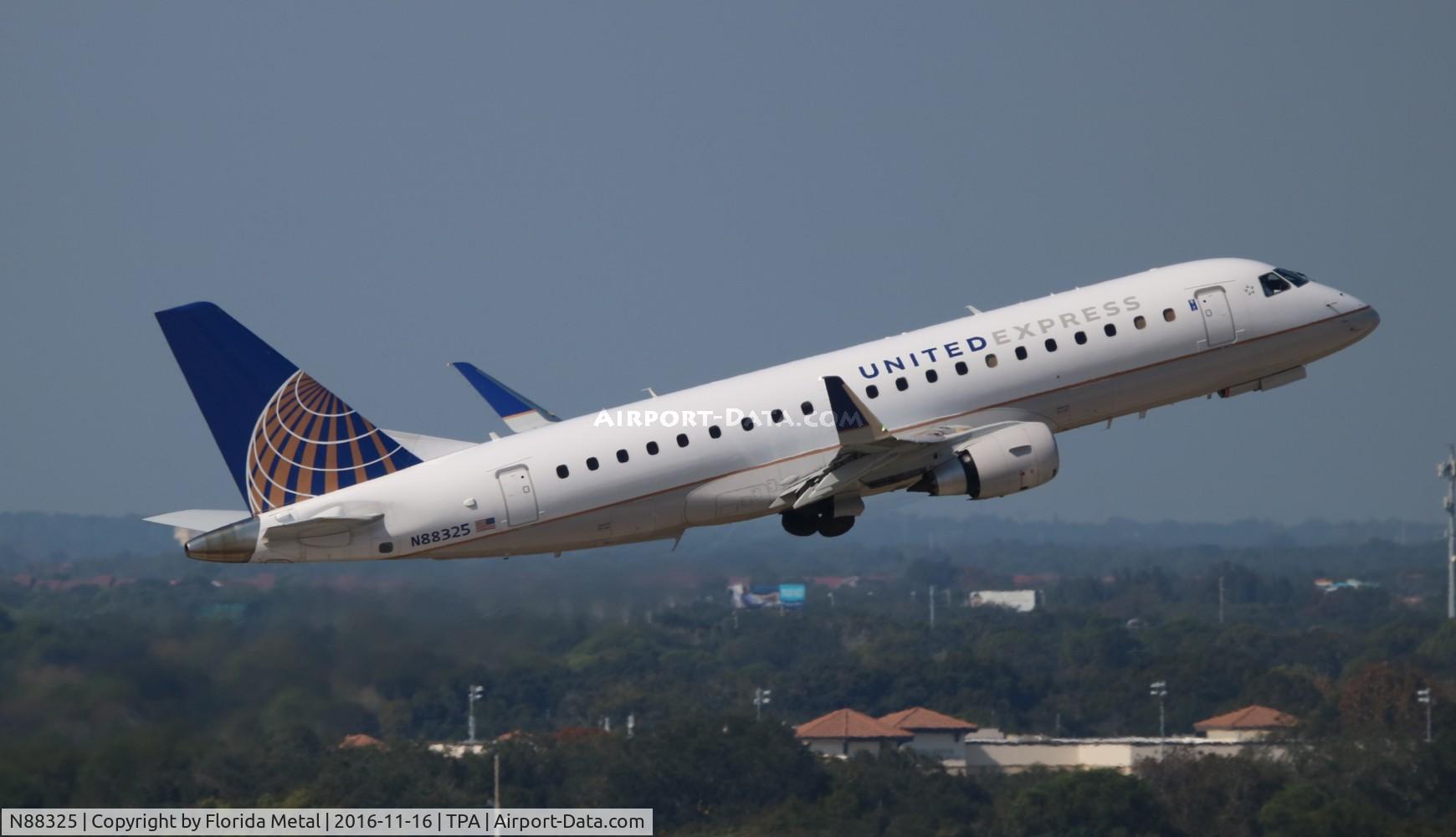 N88325, 2015 Embraer 175LR (ERJ-170-200LR) C/N 17000474, United Express