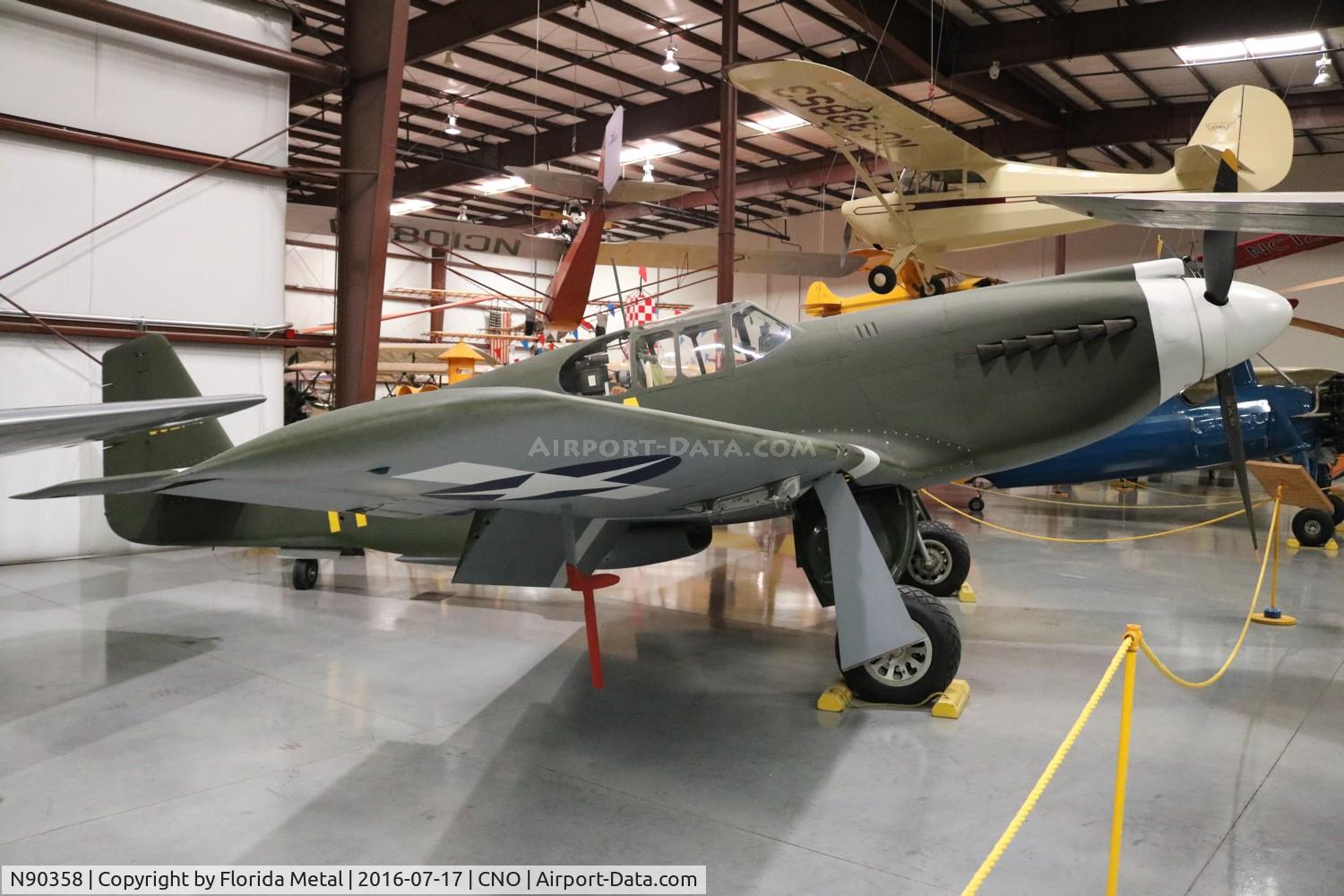 N90358, North American-nichols P-51A C/N 436274, P-51A