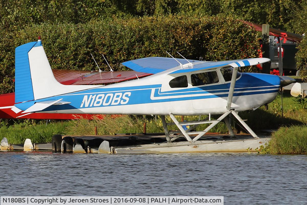 N180BS, 1959 Cessna 180C C/N 624, lake Hood