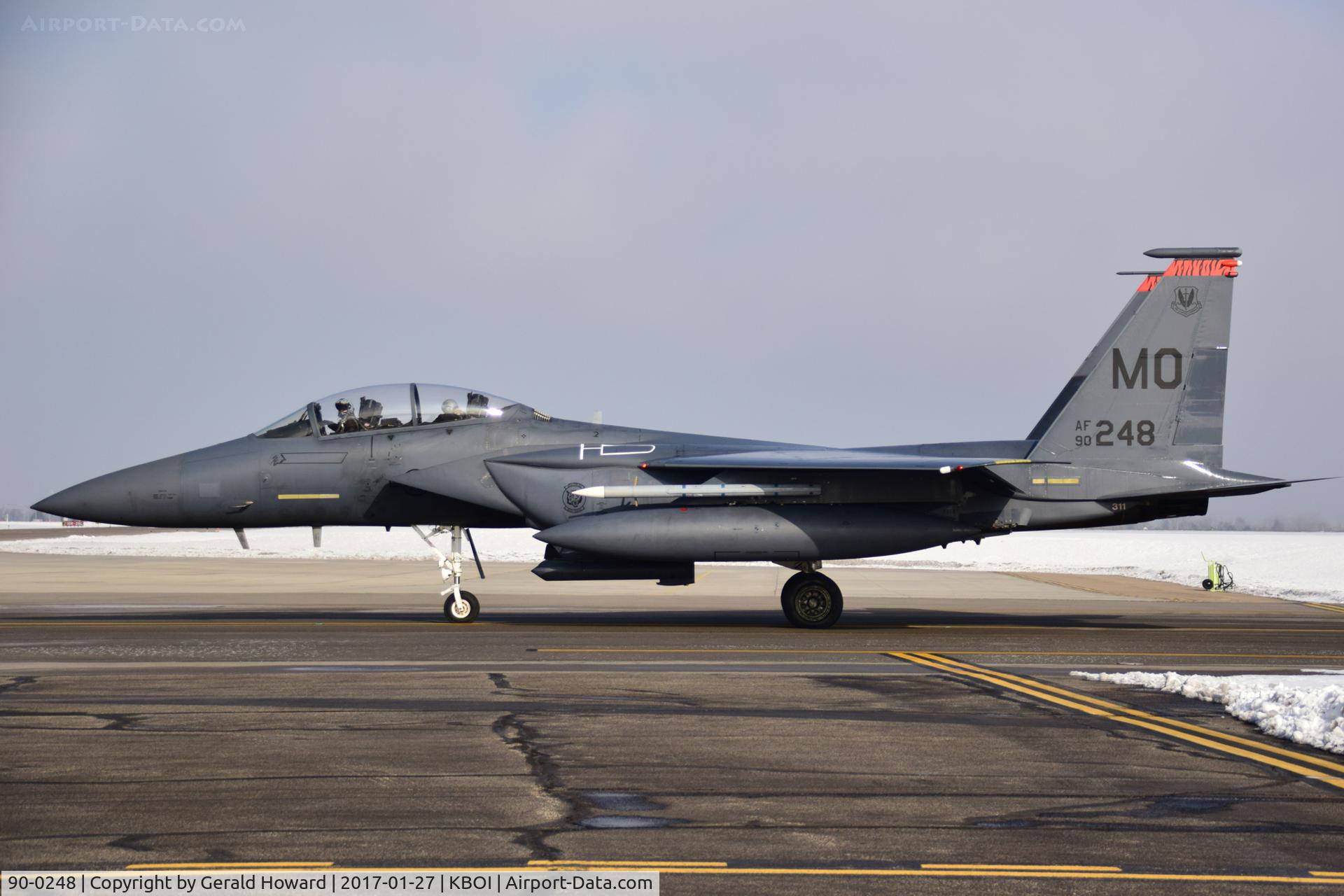 90-0248, 1990 McDonnell Douglas F-15E Strike Eagle C/N 1183/E150, 391st Fighter Sq. 