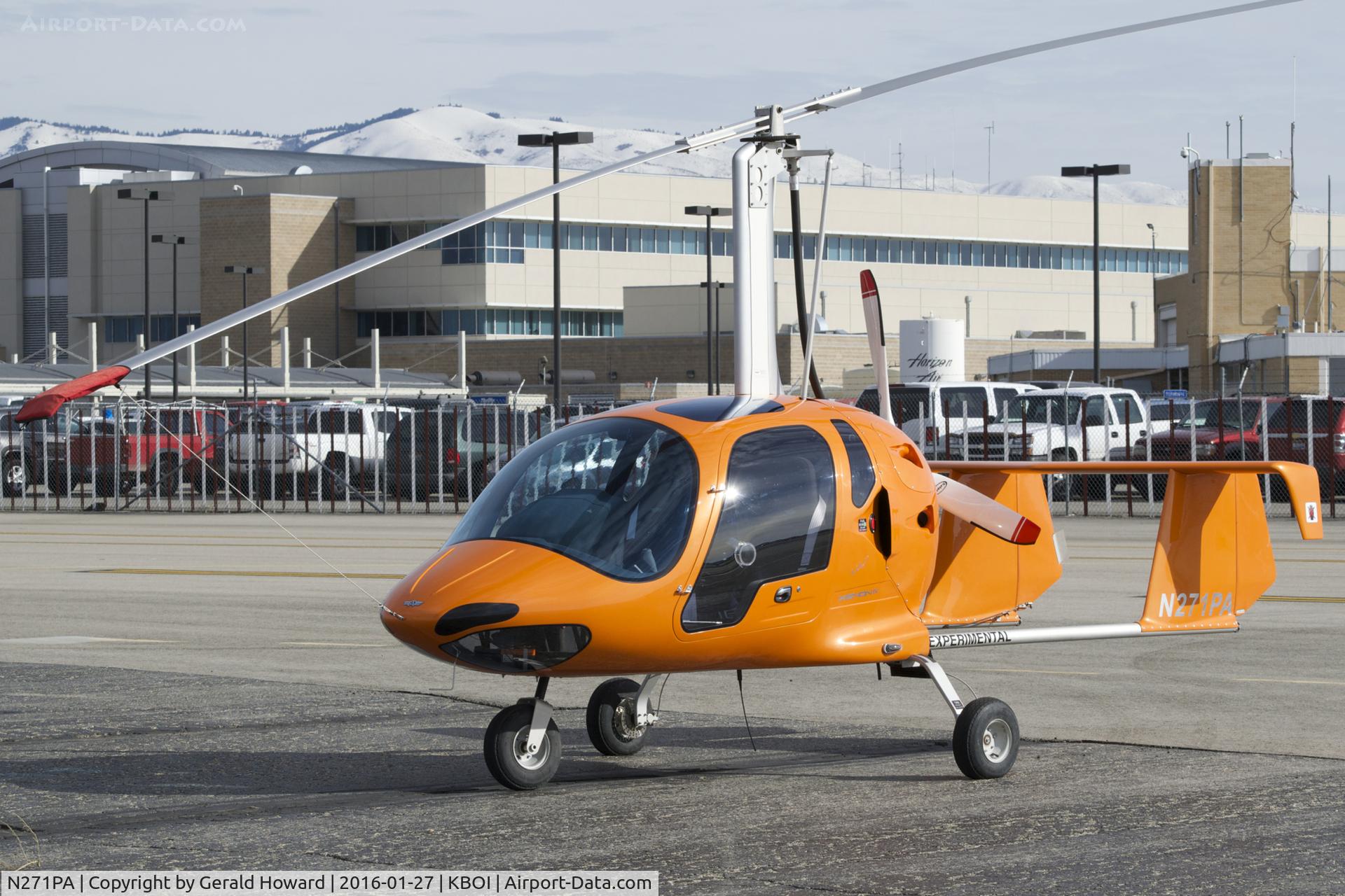 N271PA, 2015 Pictaio Aerospace LLC Xenon IV C/N CAJ14M3B13AA017L, Parked on north GA ramp.