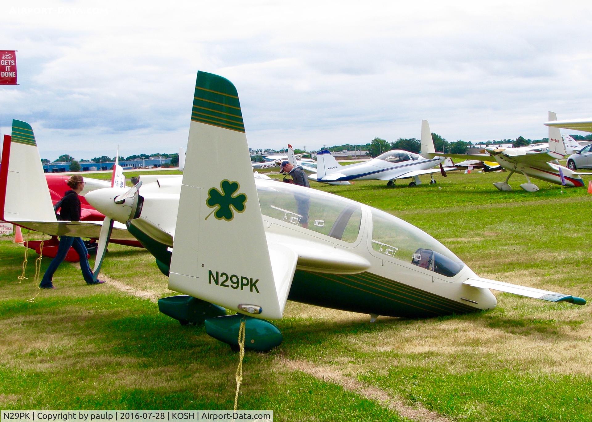 N29PK, 2002 Gyroflug SC-01B-160 Speed Canard C/N 56, At Oshkosh.