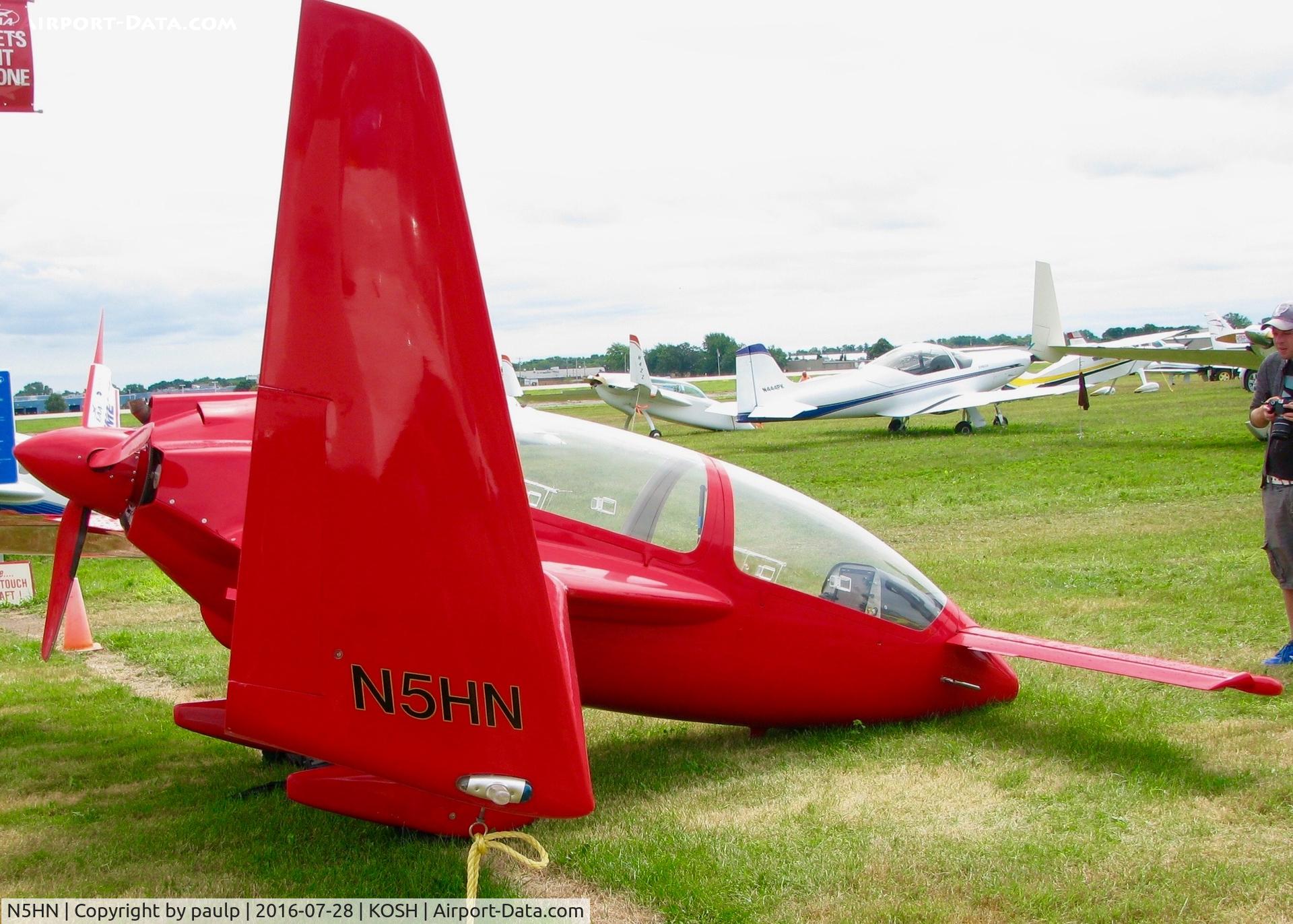 N5HN, 2014 Gyroflug SC-01B-160 Speed Canard 1 C/N 1, At Oshkosh.