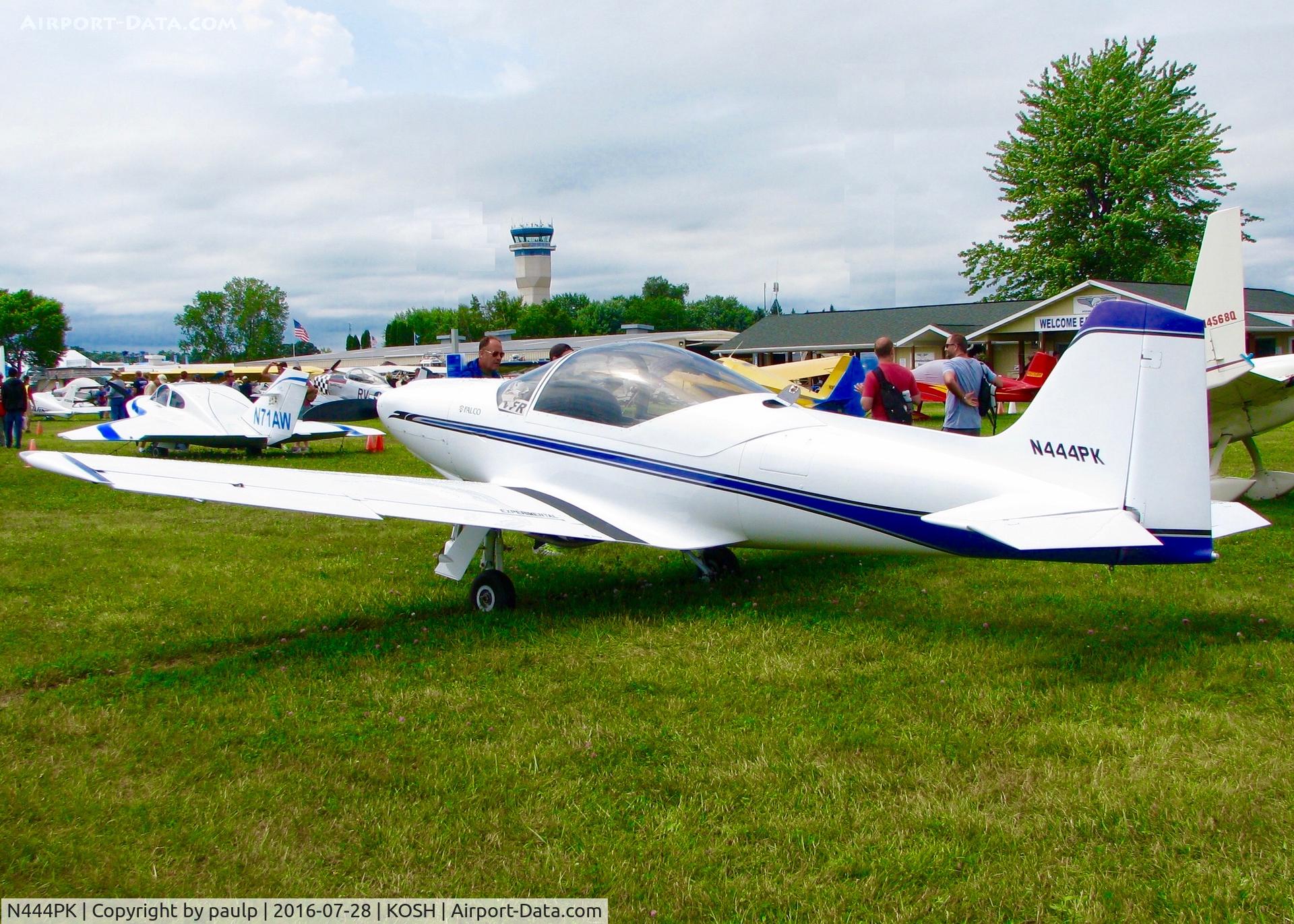 N444PK, 2005 Sequoia F-8L Falco C/N 1364, At Oshkosh.