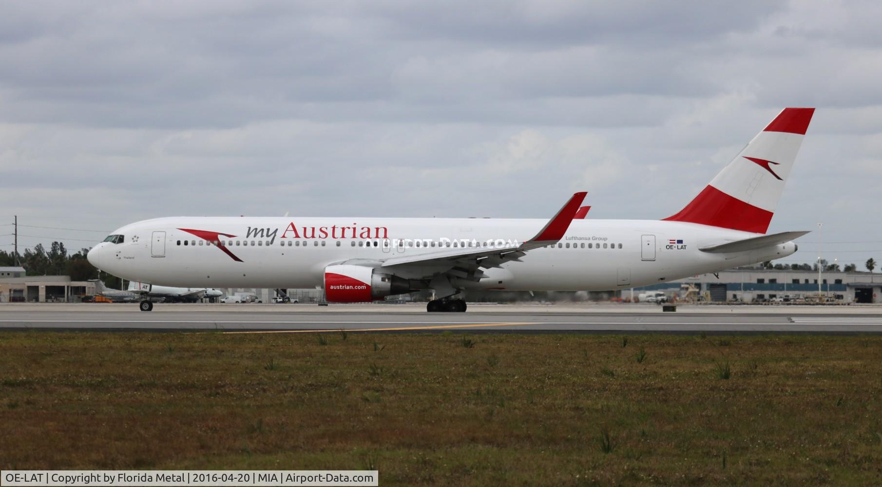 OE-LAT, 1991 Boeing 767-31A C/N 25273, Austrian