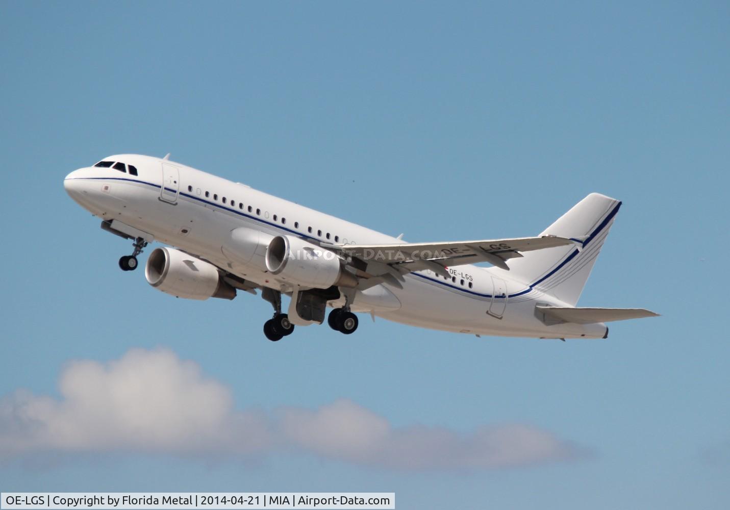 OE-LGS, 2007 Airbus A319-115C C/N 3046, private A319