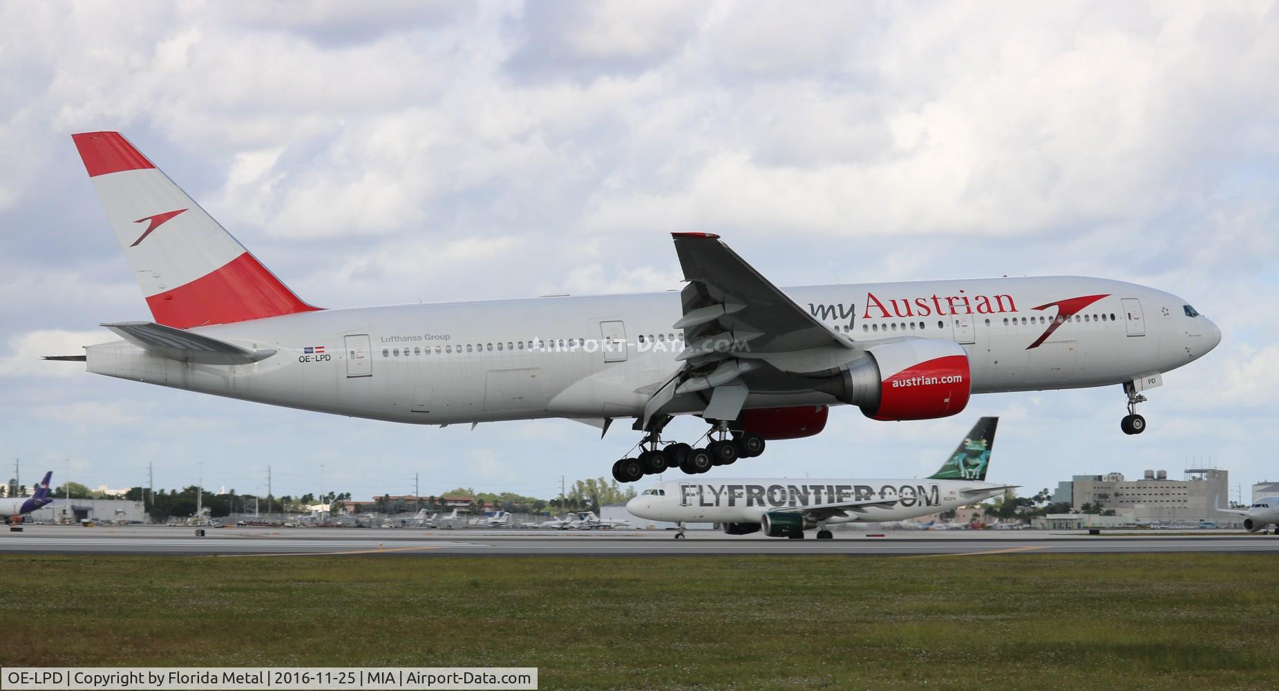 OE-LPD, 2006 Boeing 777-2Z9/ER C/N 35960, Austrian in My Austrian colors