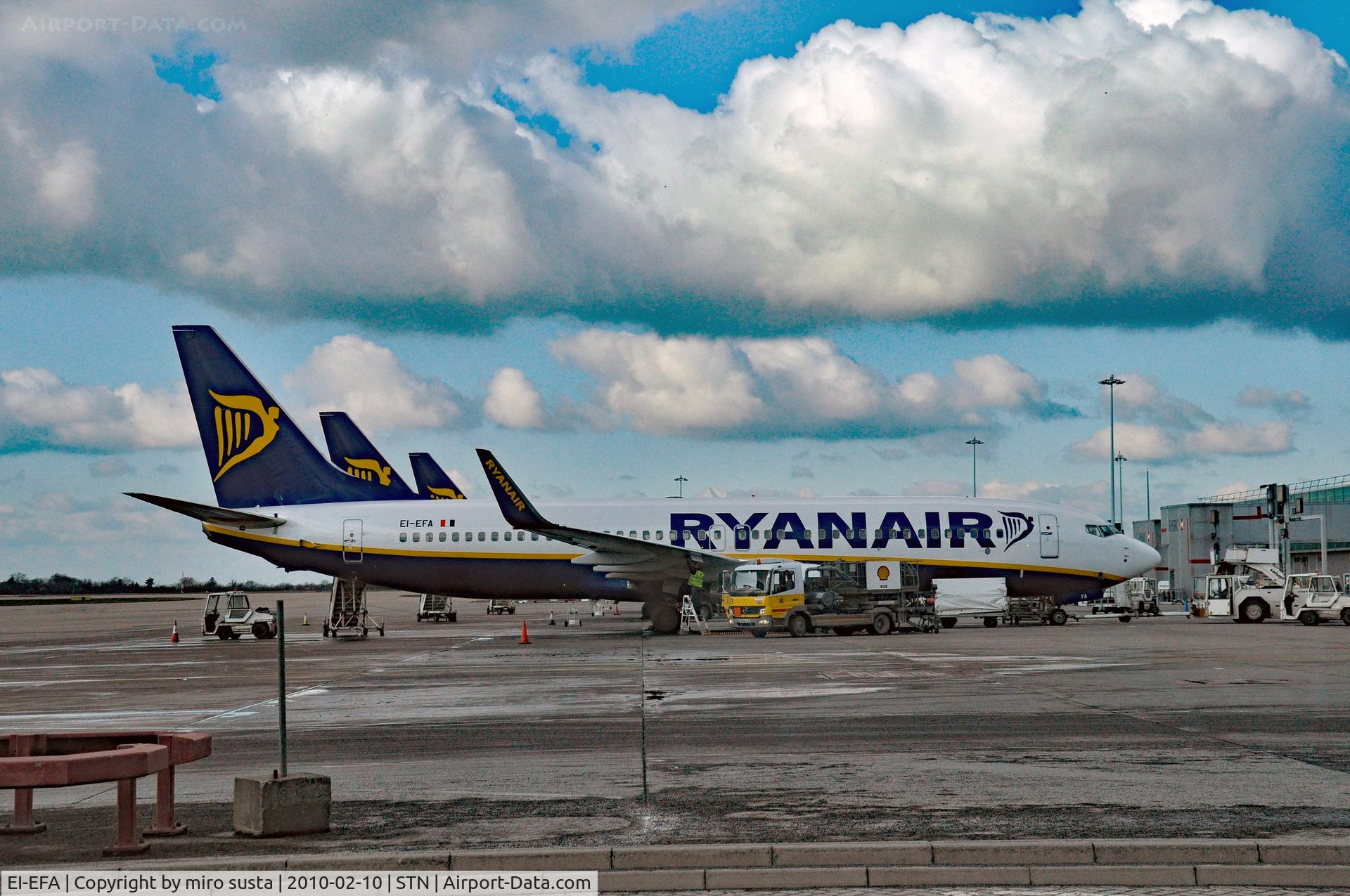 PK-GPG, 1997 Airbus A330-341 C/N 165, Ryanair Boeing 737-8AS Airplane, London-Stansted