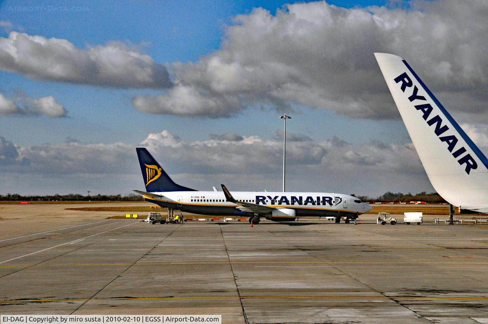 PK-GPG, 1997 Airbus A330-341 C/N 165, Ryanair Boeing 737-8AS Airplane, London-Stansted