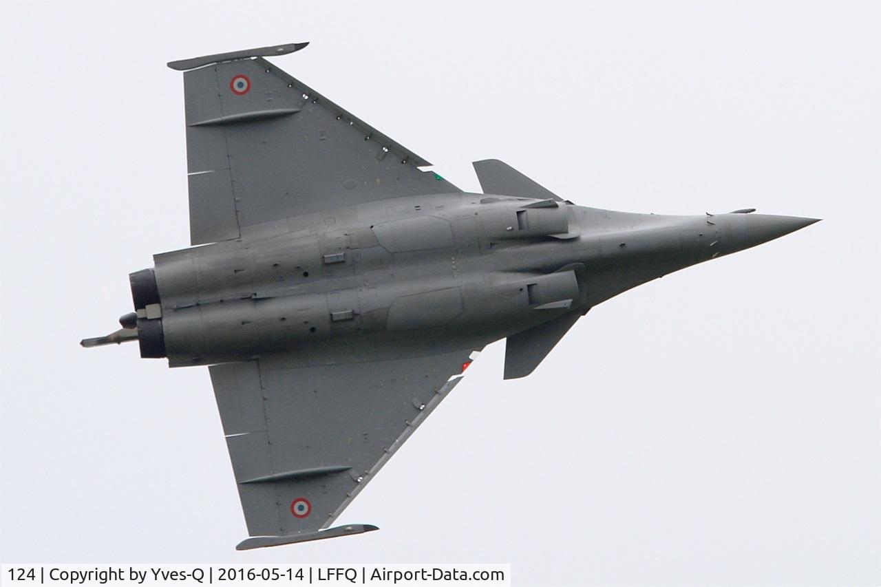 124, Dassault Rafale C C/N 124, Dassault Rafale C, On display, La Ferté-Alais airfield (LFFQ) Air show 2016