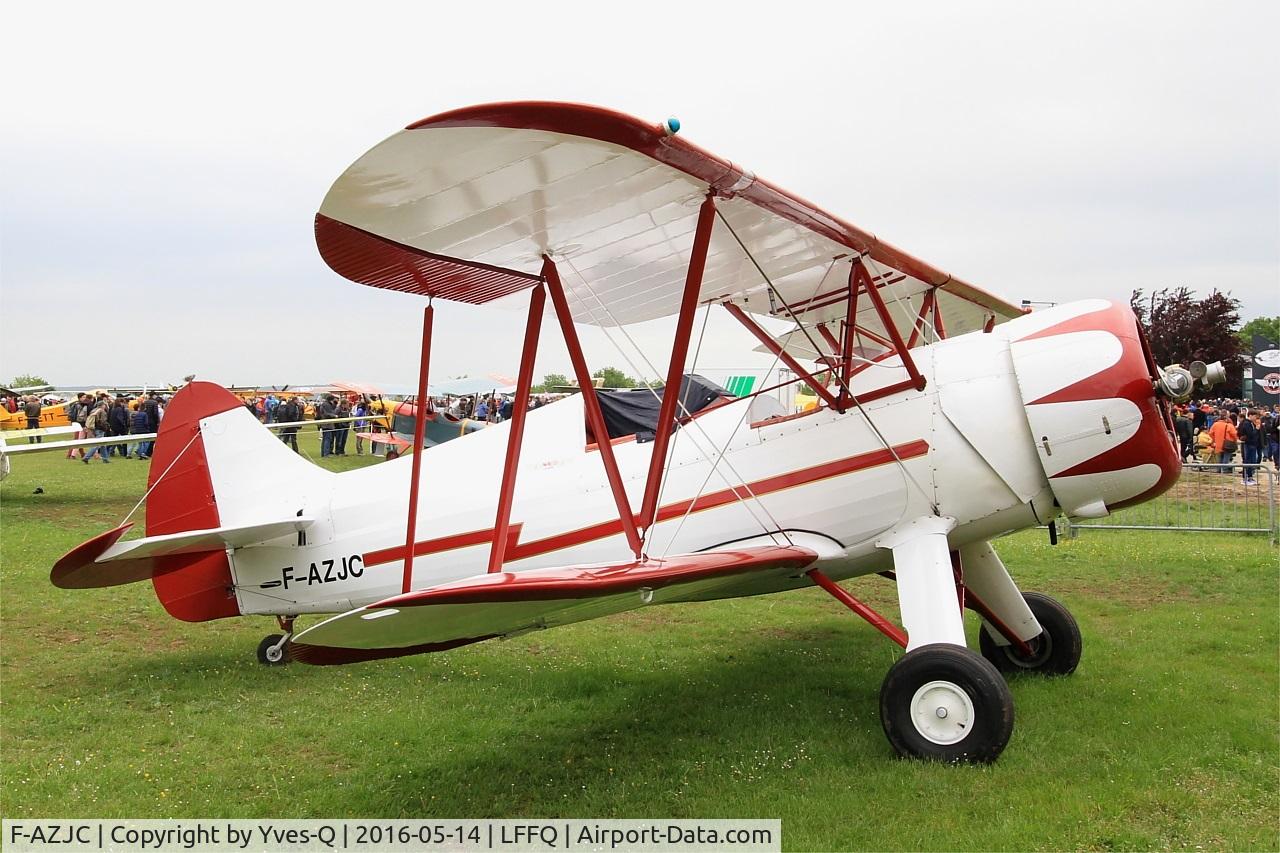 F-AZJC, Waco UPF7 C/N 5495, Waco UPF7, Static display, La Ferté-Alais airfield (LFFQ) Air show 2016