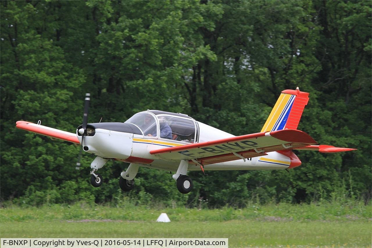 F-BNXP, Morane-Saulnier MS-880B Rallye Club C/N 839, Morane-Saulnier MS-880B Rallye Club, Take off, La Ferté-Alais (LFFQ) Air show 2015