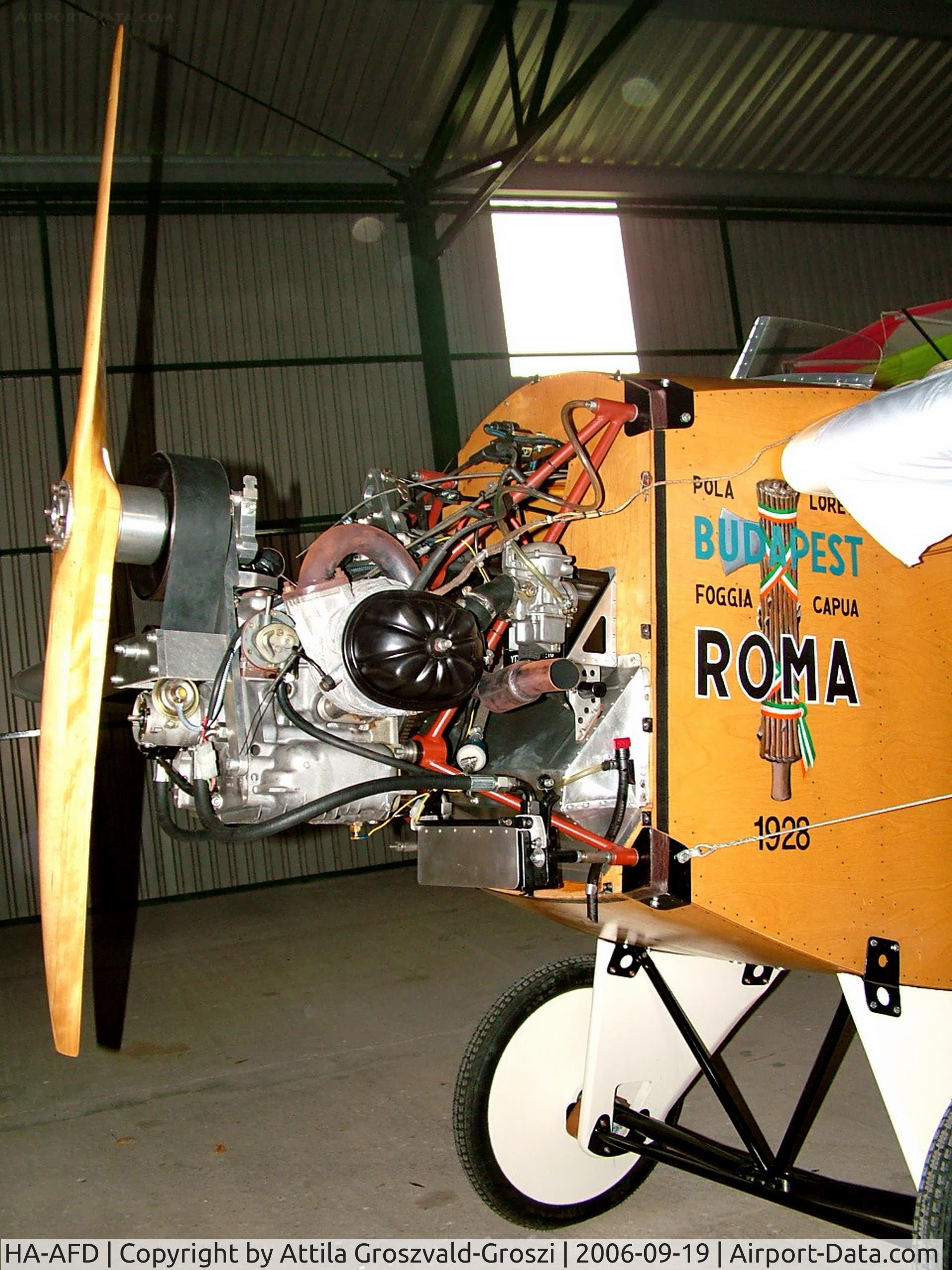 HA-AFD, 2005 Váradi László L-2 Roma replica C/N 001, Atkár Airfield, Hungary