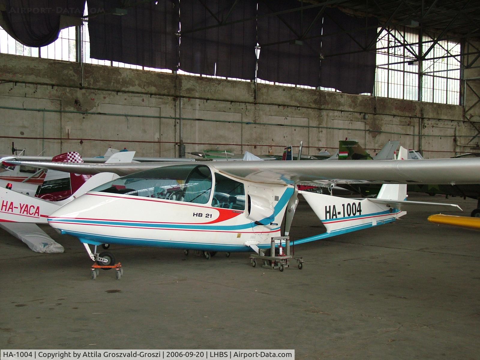 HA-1004, 1977 Brditschka HB-21 Movit C/N 21008, Budaörs Airport, Hungary