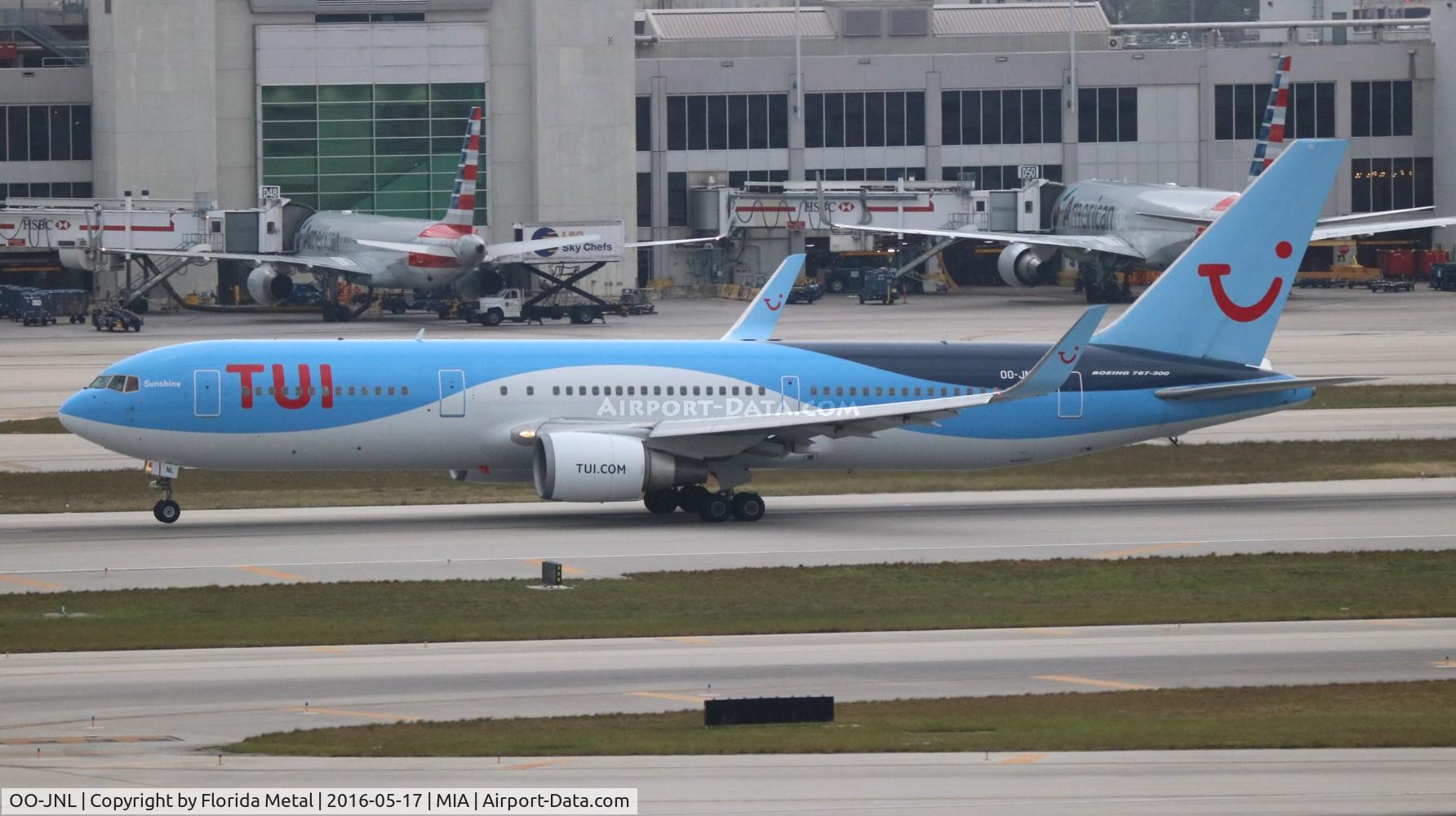 OO-JNL, 2000 Boeing 767-304 C/N 29384, TUI Air