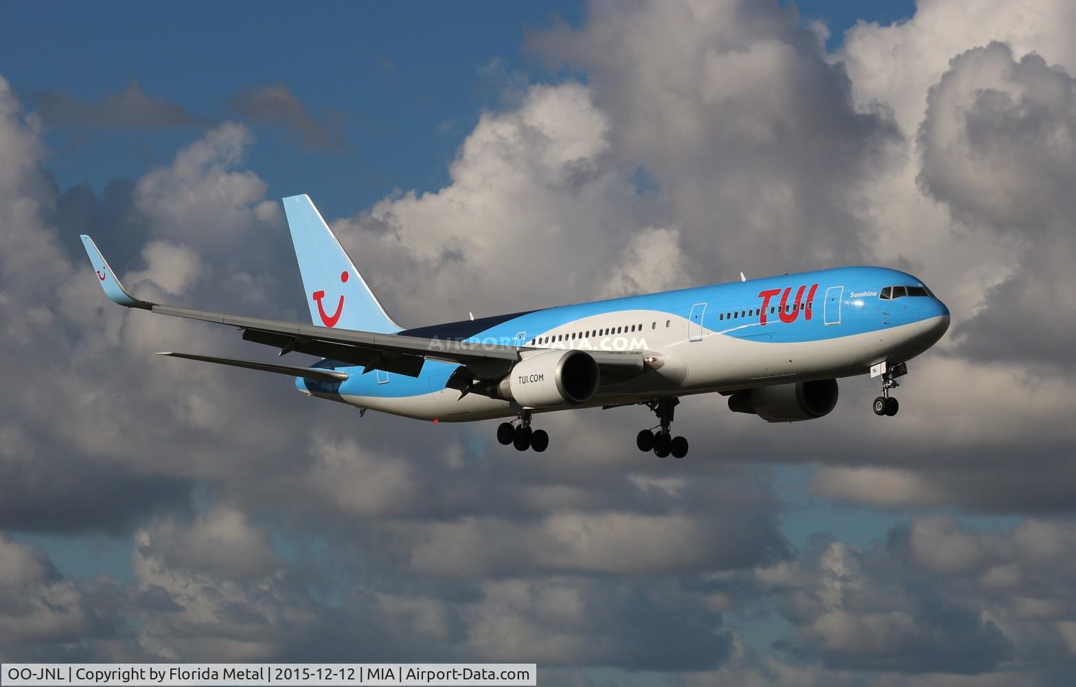 OO-JNL, 2000 Boeing 767-304 C/N 29384, TUI Air