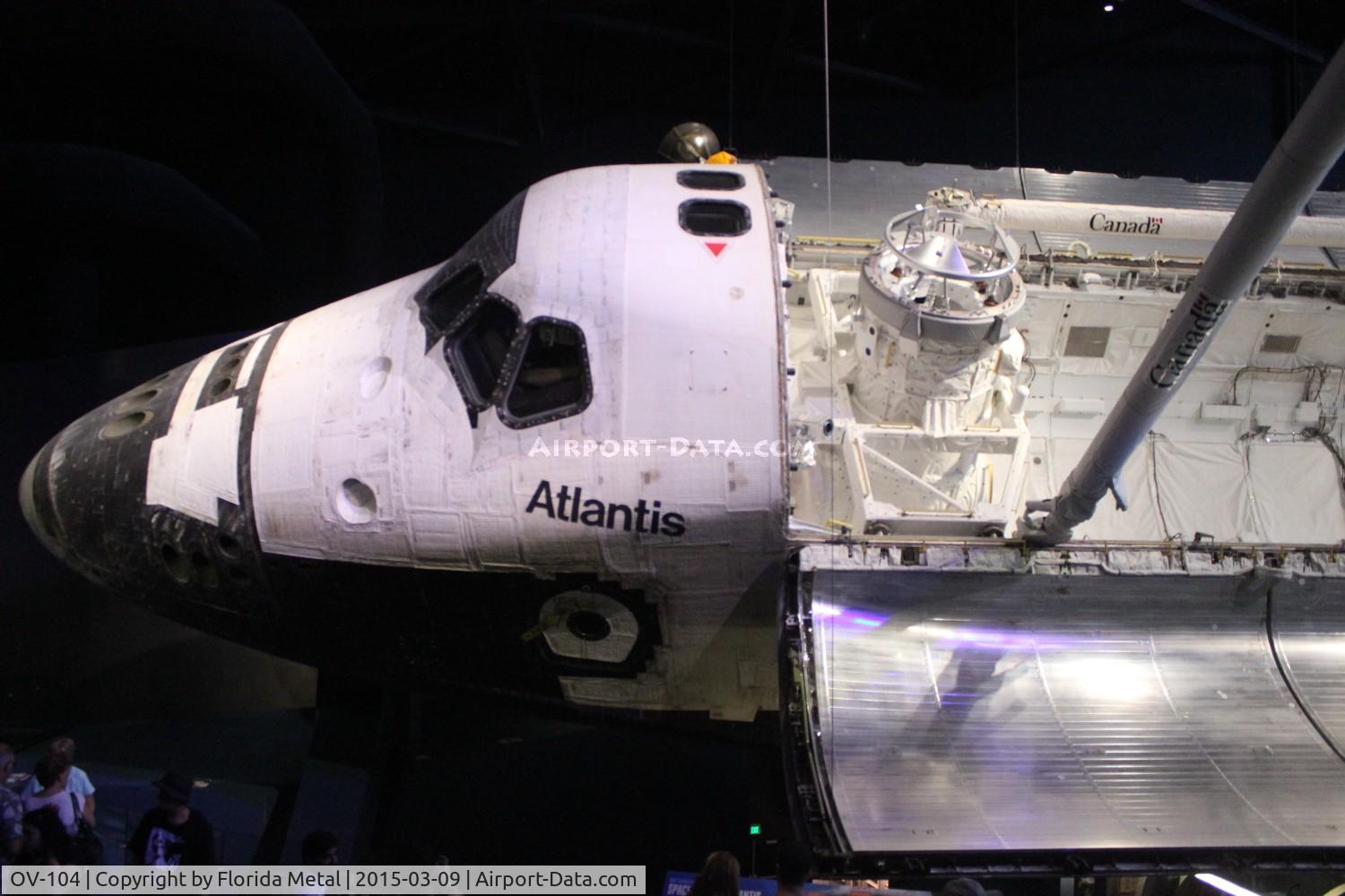 OV-104, 1984 Rockwell Space Shuttle Atlantis C/N 104, Shuttle Atlantis at Kennedy Space Center