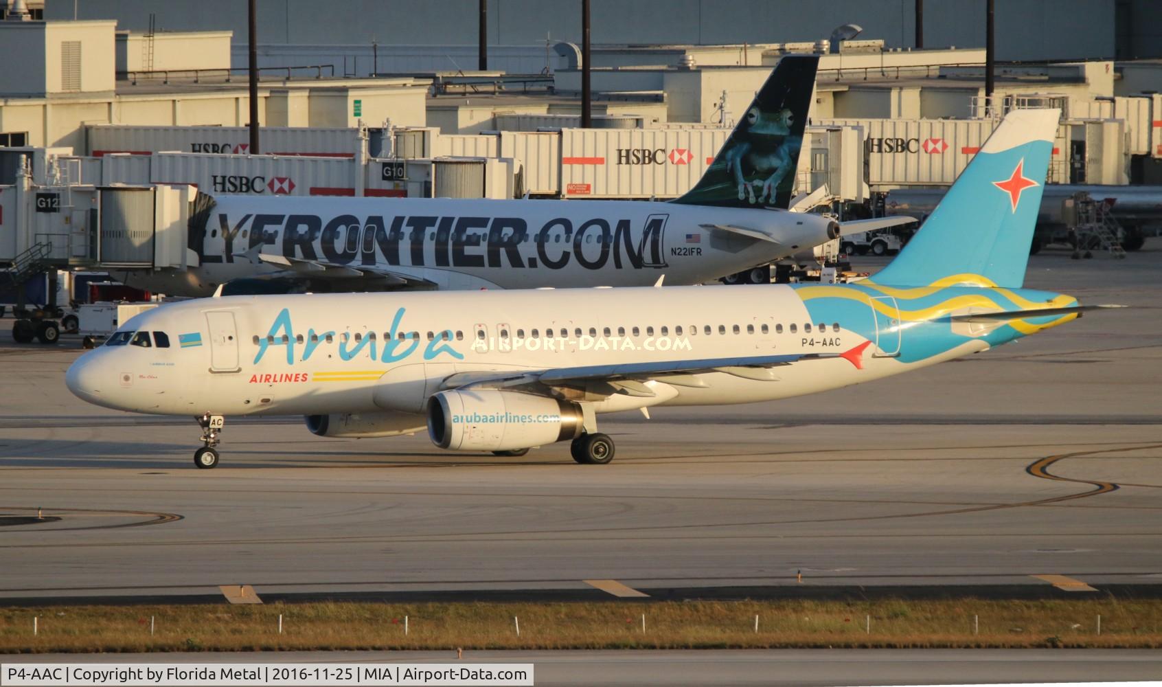 P4-AAC, 1996 Airbus A320-232 C/N 573, Aruba Airlines