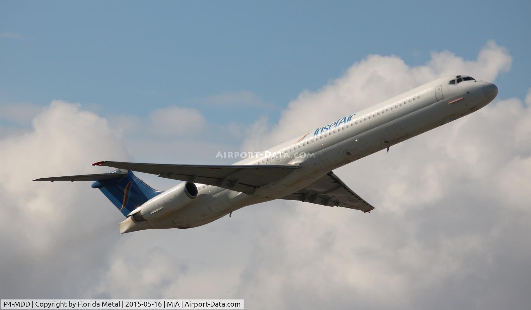 P4-MDD, 1990 McDonnell Douglas MD-82 (DC-9-82) C/N 49972, Insel Air
