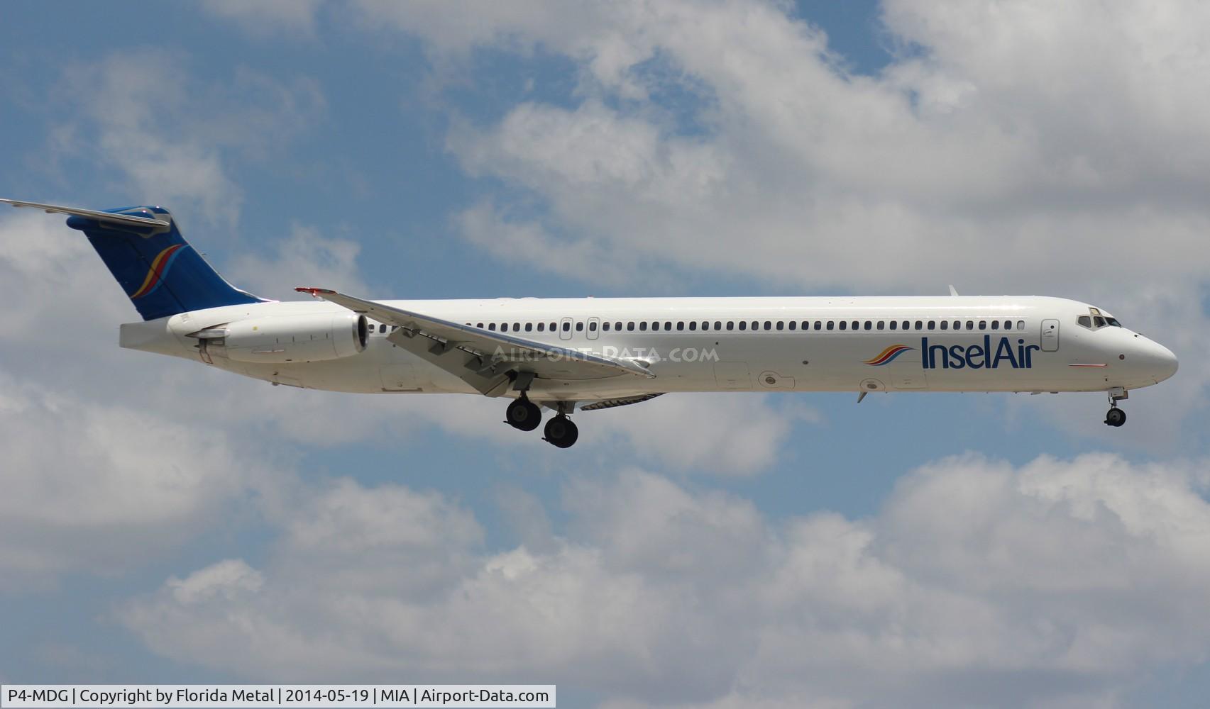 P4-MDG, 1990 McDonnell Douglas MD-83 (DC-9-83) C/N 49935, Insel Air