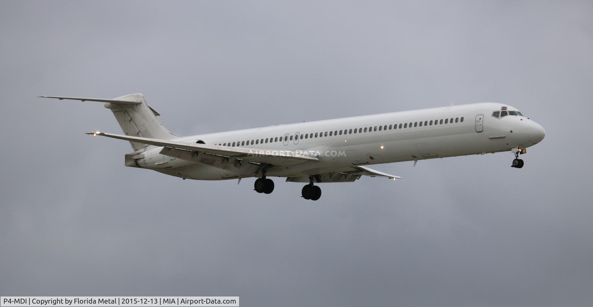 P4-MDI, 1989 McDonnell Douglas MD-83 (DC-9-83) C/N 49847, Insel Air