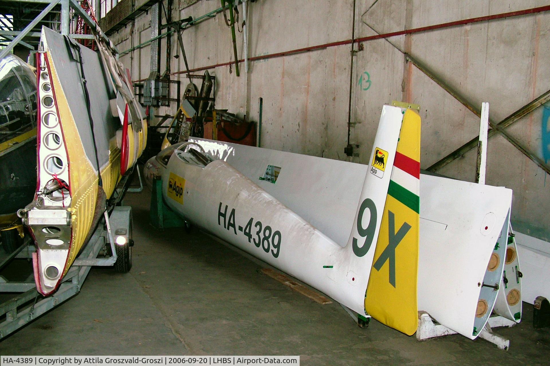 HA-4389, 1977 PZL-Bielsko SZD-30 Pirat C/N S-08.41, Budaörs Airport, Hungary