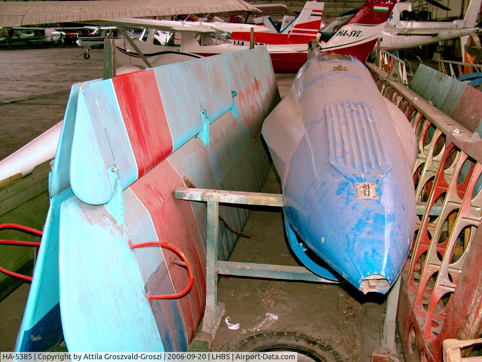 HA-5385, 1966 Rubik R-26S Góbé C/N E-1254, Budaörs Airport, Hungary
