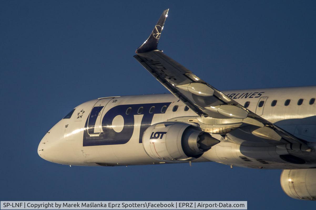 SP-LNF, 2013 Embraer 195LR (ERJ-190-200LR) C/N 19000596, SP-LNF LOT - Polish Airlines Embraer ERJ-195LR