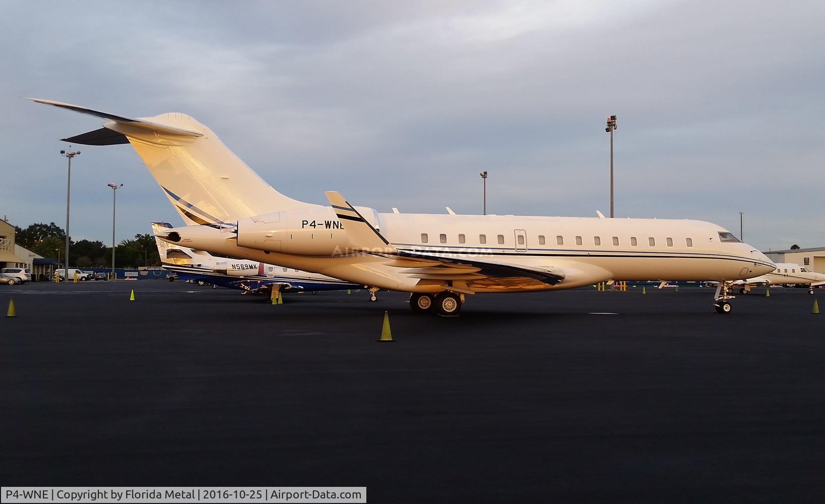 P4-WNE, 2010 Bombardier BD-700-1A10 Global Express C/N 9403, Global Express