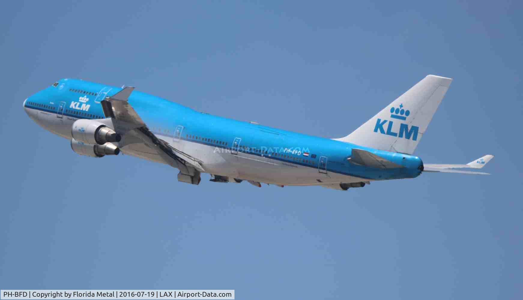 PH-BFD, 1989 Boeing 747-406BC C/N 24001, KLM 747-400