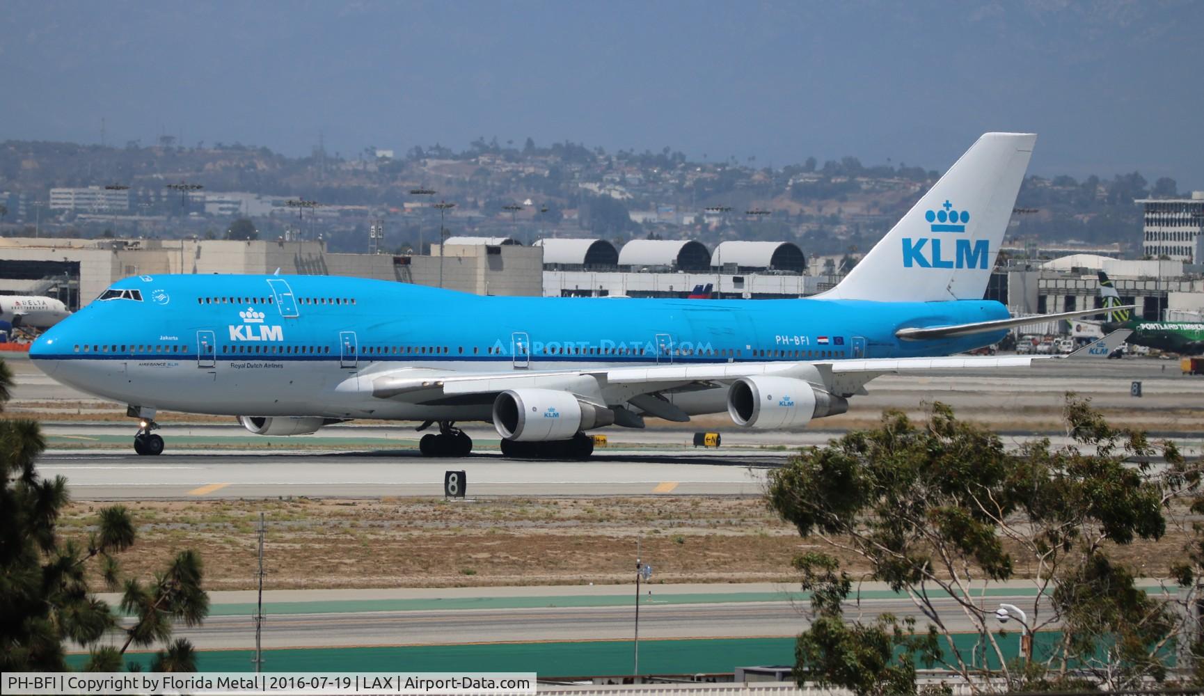 PH-BFI, 1991 Boeing 747-406BC C/N 25086, KLM 747-400