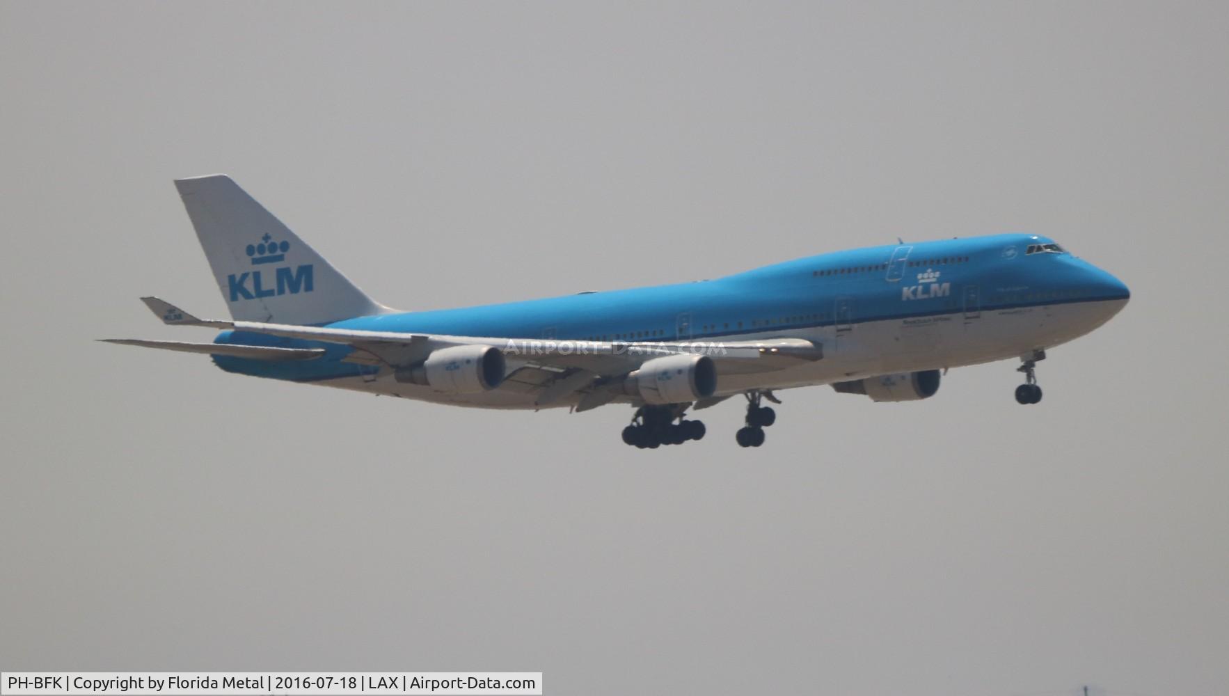 PH-BFK, 1991 Boeing 747-406BC C/N 25087, KLM 747-400