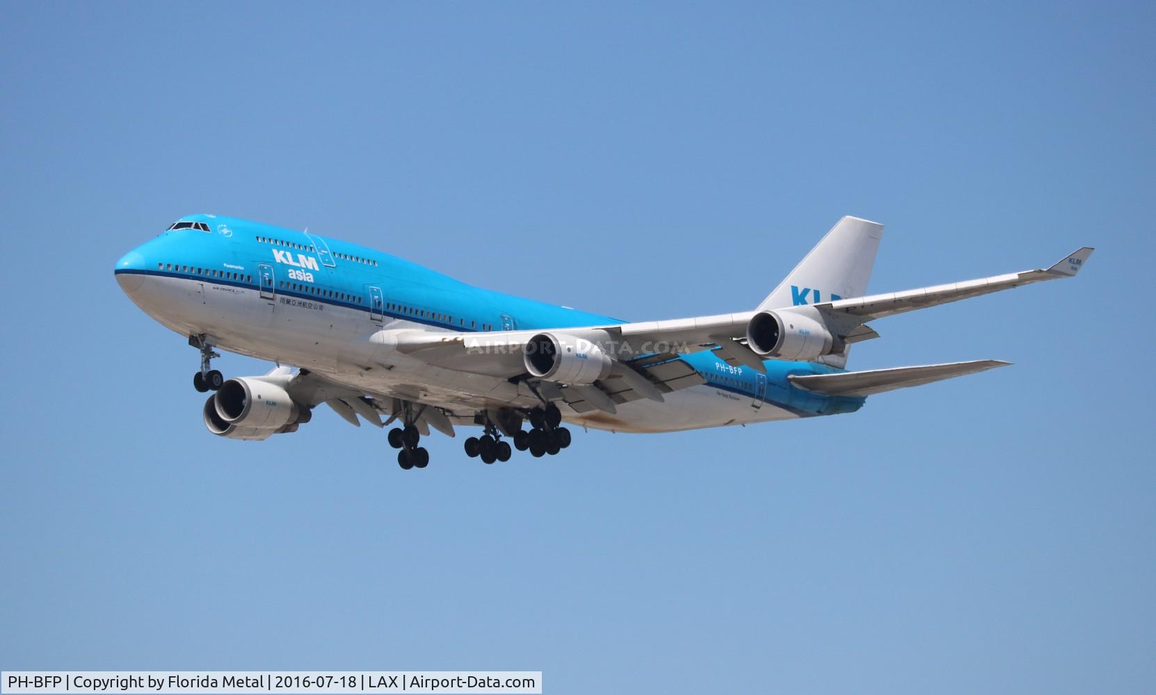 PH-BFP, 1993 Boeing 747-406BC C/N 26374, KLM Asia