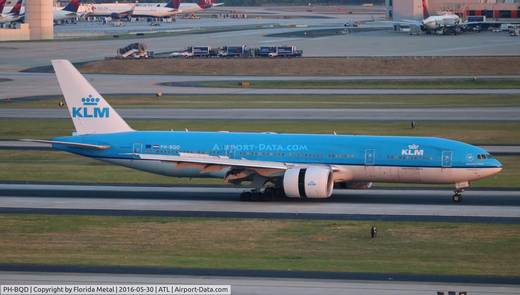 PH-BQD, 2003 Boeing 777-206/ER C/N 33713, KLM 777-200