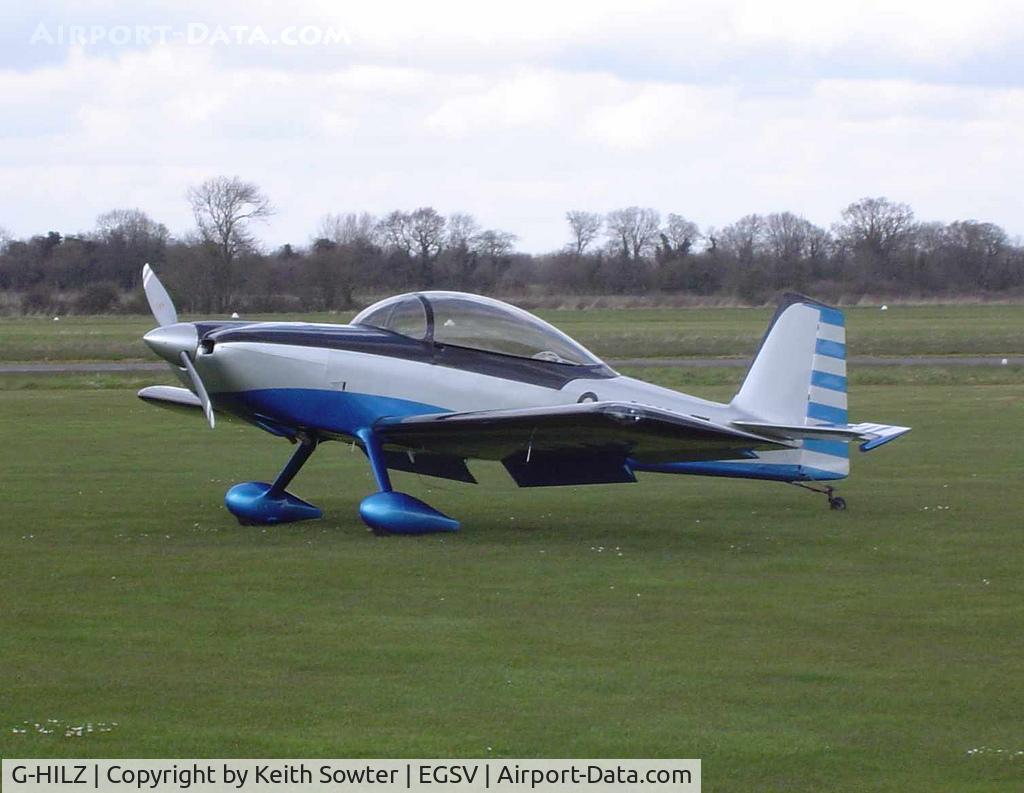 G-HILZ, 2006 Vans RV-8 C/N PFA 303-14471, Old Buckenham Airfield