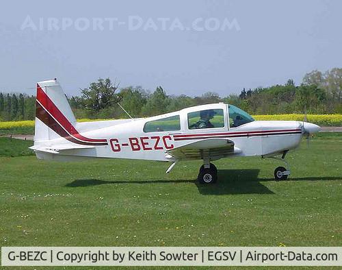 G-BEZC, 1974 Grumman American AA-5 Traveler C/N AA5-0493, Old Buckenham Airfield