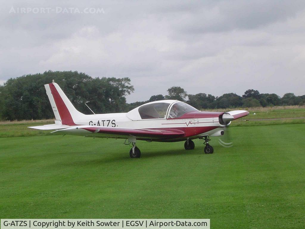 G-ATZS, 1966 Wassmer WA-41 Baladou C/N 128, Old Buckenham Airfield